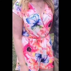 Floral romper